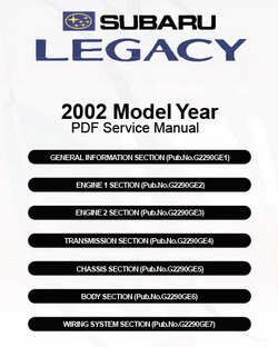 2002 SUBARU Legacy and Outback