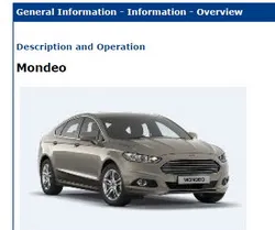 2014-2018 FORD Mondeo