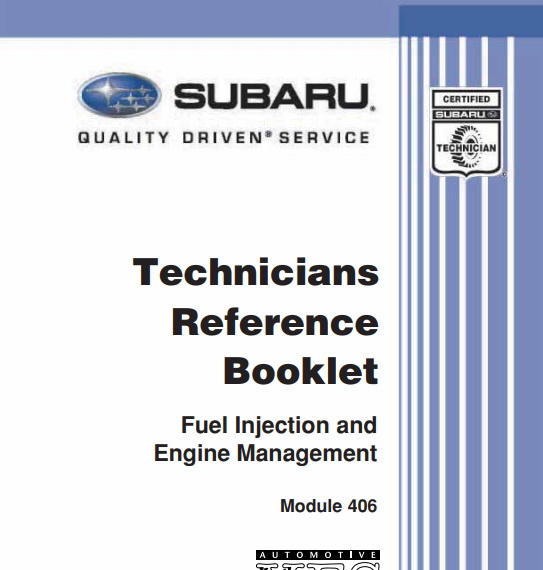 2007 SUBARU Fuel Injection