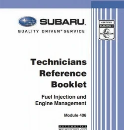 2007 SUBARU Fuel Injection