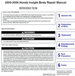 2000-2006 HONDA Insight