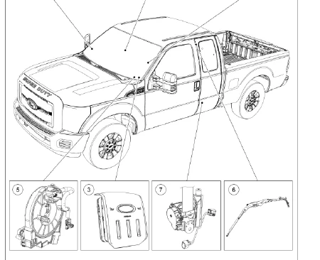 2013 FORD F250 F350 F450