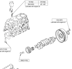 ISUZU 2.5L 3.0L Diesel engines 4JA1 and 4JH1-TC