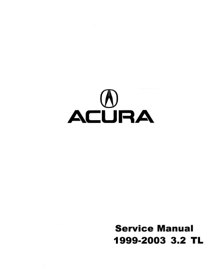 1999-2003 ACURA TL