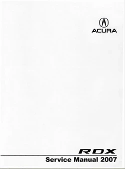 2007 Acura RDX