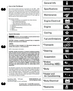 ✓ HONDA Service and Owners Manuals